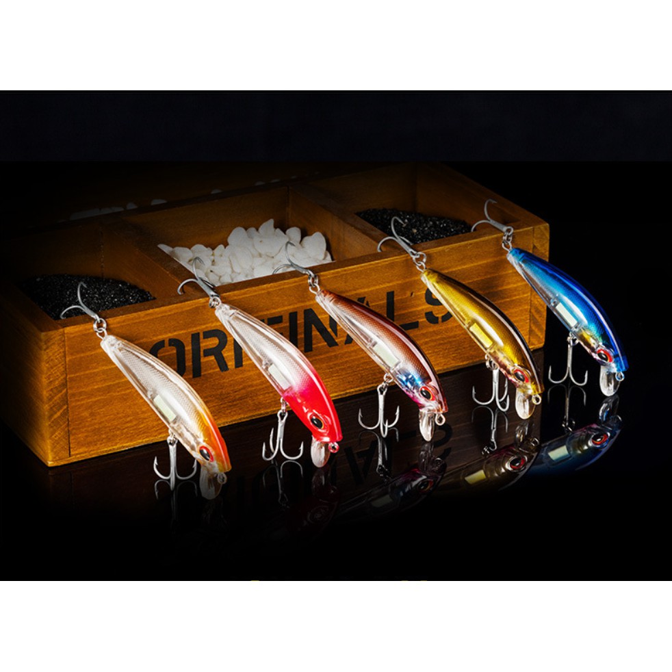 Mồi Câu Cá Giả Bằng Nhựa Cứng 0.2-1.5m 7mm / 10.4g