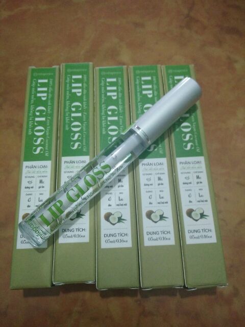 Tinh Chất Dưỡng Môi Lip Gloss Milaganics 5ml