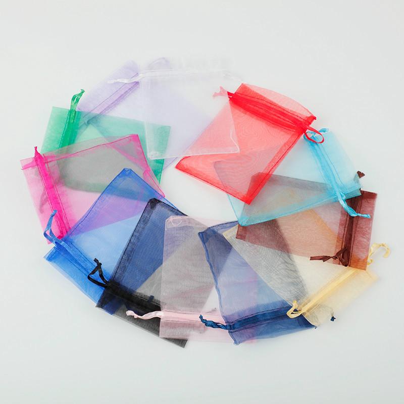 Set 25 túi dây rút đựng quà 5x7cm đa năng tiện dụng