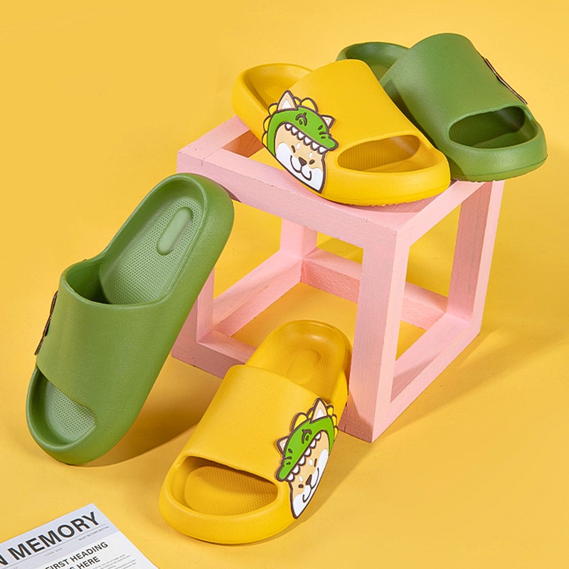 Dép Đi Trong Nhà Họa Tiết Hoạt Hình Xinh Xắn Phong Cách Xuân Hè Cá Tính