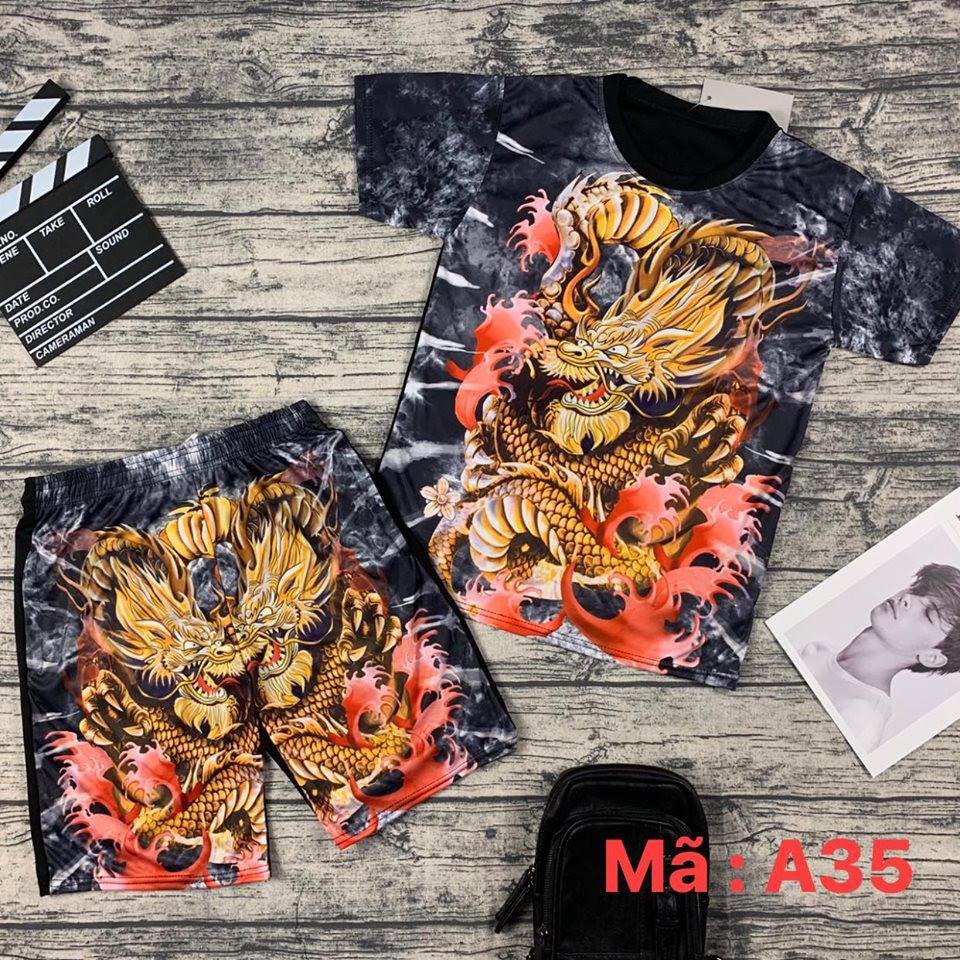 Bộ Đồ Nam In 3D