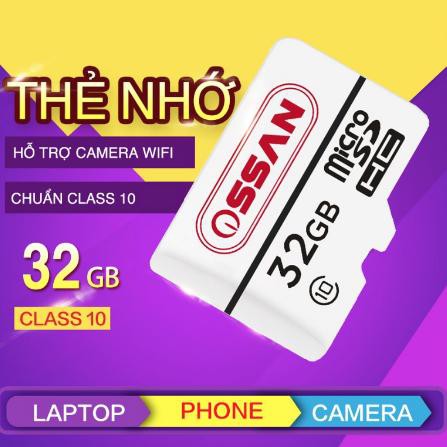 Thẻ nhớ MicroSD 32GB thương hiệu OSSAN - Thương hiệu Nhật