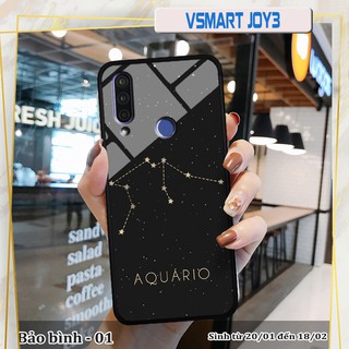 Ốp lưng kính 3D Vsmart Joy 3 -cung hoàng đạo