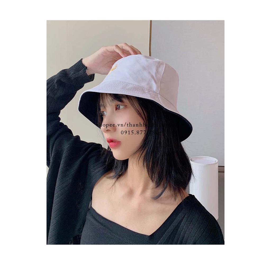 Mũ Bucket Hoa Cúc GD hot trend 2 mặt