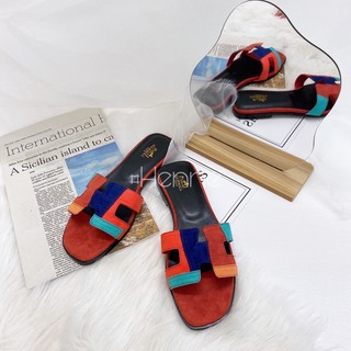 HENNE - Dép Lê Nữ chữ H bản nhiều màu