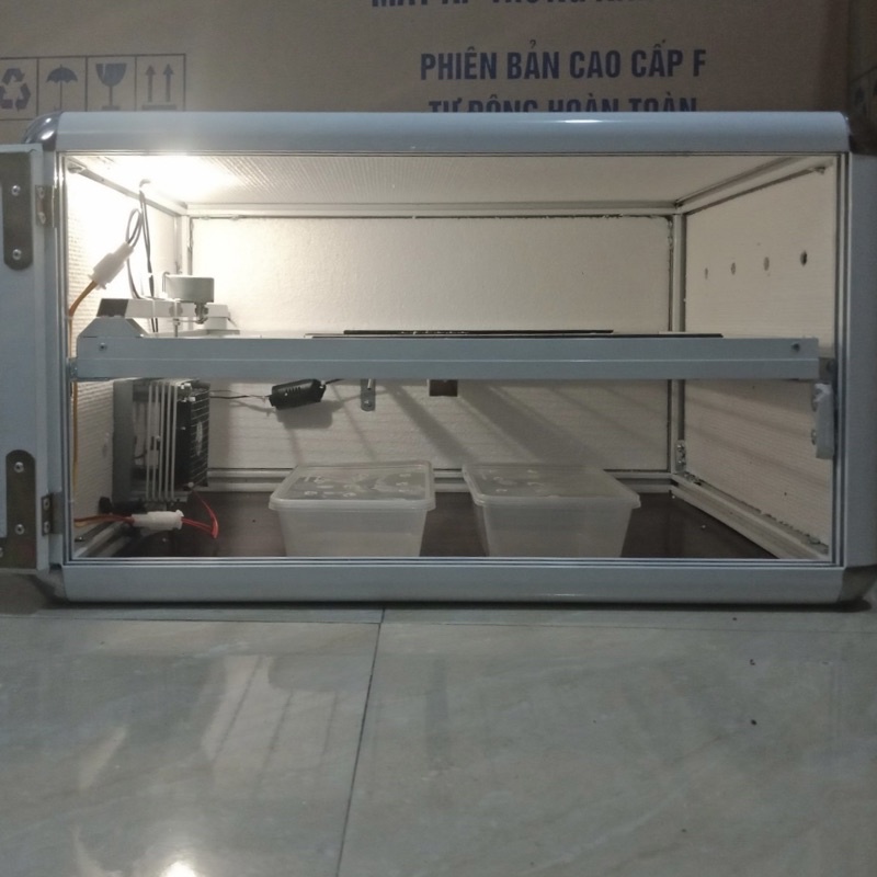 Máy ấp trứng Ánh Dương model P54 - thùng nhôm 54 quả