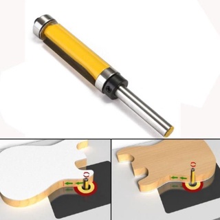 Mũi phay cạnh 2 bi | Mũi soi cắt mép thẳng lắp máy phay gỗ cầm tay
