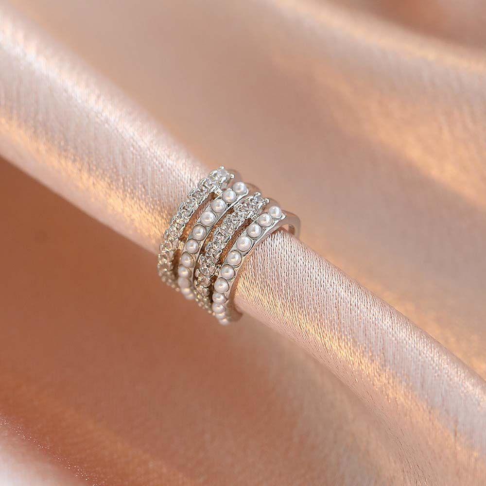 Khuyên Kẹp Sụn Tai Nhiều Lớp Thời Trang Thanh Lịch|Khuyên Tai Nữ Kiểu Dáng Thời Trang Thanh Lịch