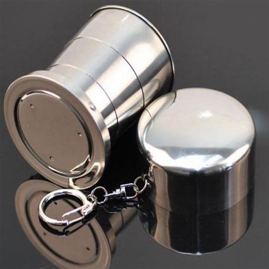 Ly cốc xếp gọn inox 140ml