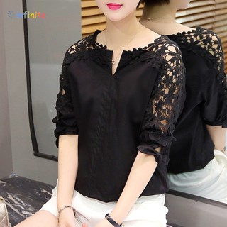 Áo phối ren thời trang Hàn Quốc cho nữ