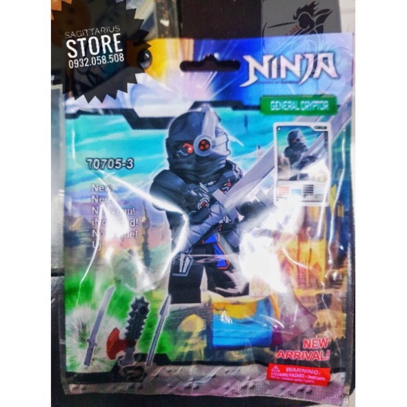 Combo 8 nhân vật Ninjago Season 3