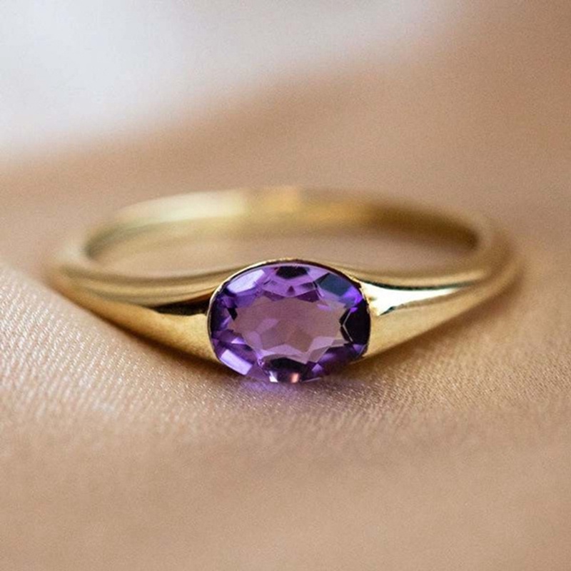 Nhẫn Bạc 925 Đính Đá Sapphire Thời Trang