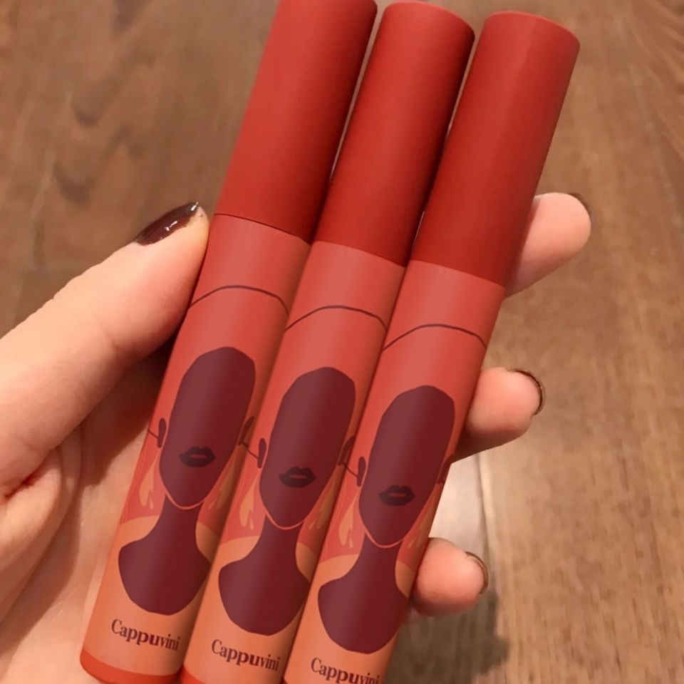 (Hàng Mới Về) Son Lì Cappuvini Chất Son Mịn Như Nhung