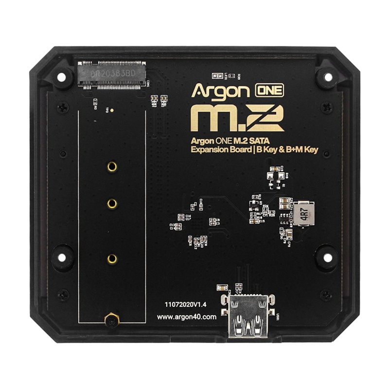 Bảng mạch mở rộng USB 3.0 sang M.2 SATA SSD cho Raspberry Pi 4 el B Argon ONE V2/M.2