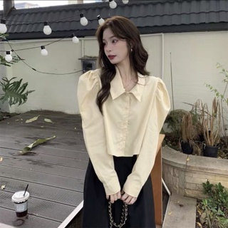 Set gile + somi croptop tay bồng (có bán lẻ)