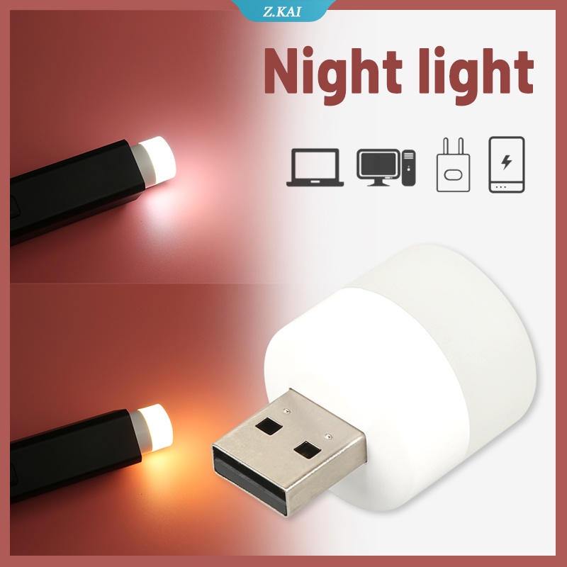 Đèn LED Đọc Sách Bảo Vệ Mắt Cổng Sạc USB Hình Tròn Nhỏ Gọn Bảo Vệ Mắt Cho Máy Tính Xách Tay