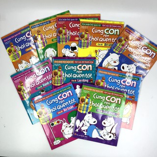 Cùng Con Rèn Thói Quen Tốt (Túi 10 Cuốn)