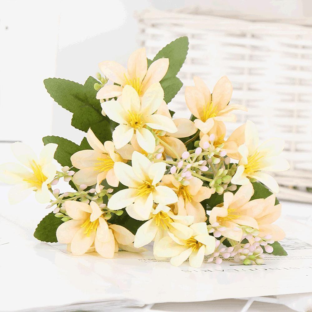 Bó Hoa Giả Trang Trí Tiệc Cưới Phong Cách Vintage