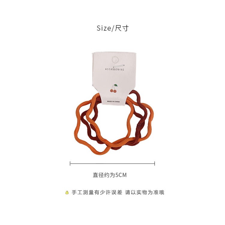 Dây thun buộc tóc thiết kế dễ thương không làm đau tóc dành cho bé gái