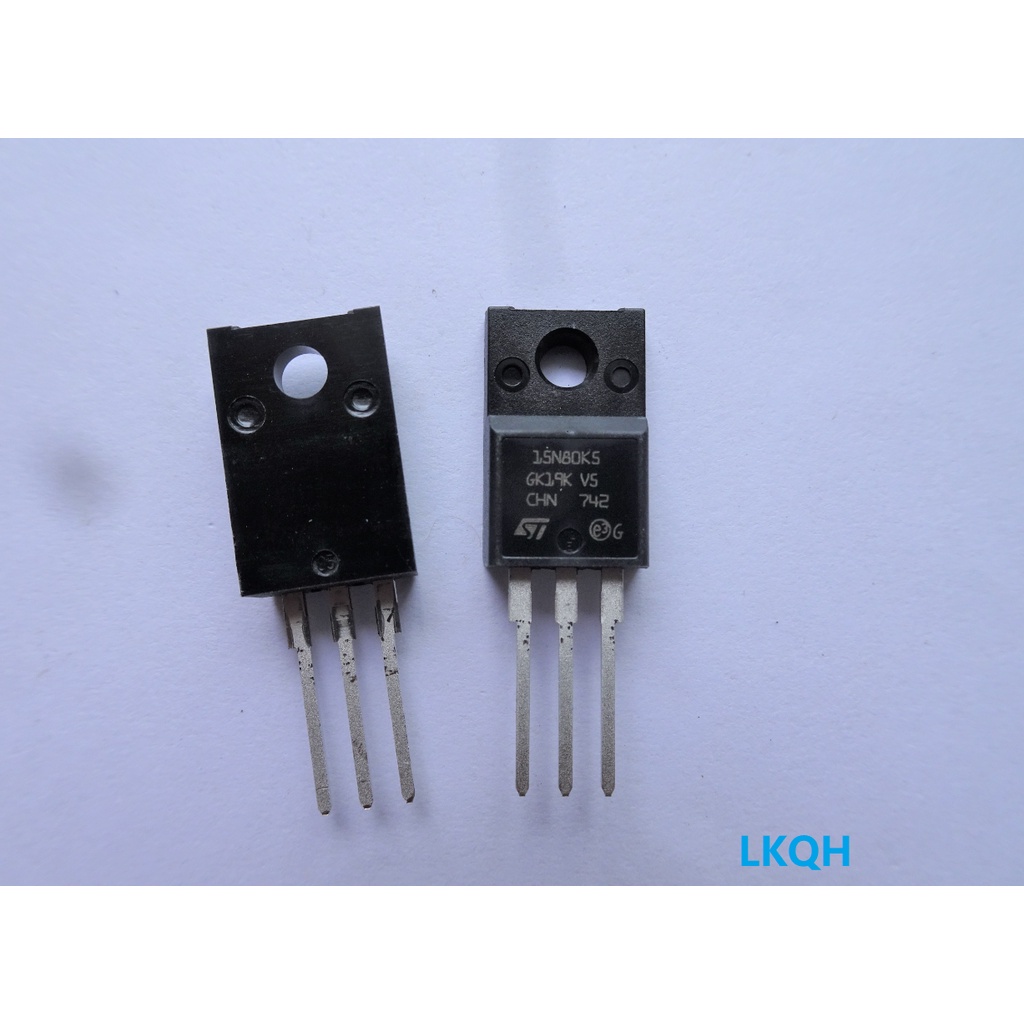 Sò công suất Mosfet 15N80K5 N - CH 14A / 800V chính hãng ST Thay thế cho 15N60 10N60