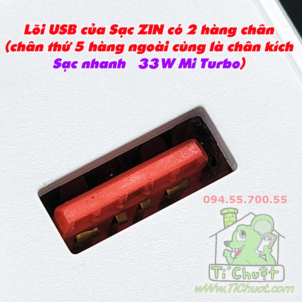 [Ảnh Thật-Chính Hãng] Sạc Nhanh Xiaomi 33W Mi Turbo Charge ZIN