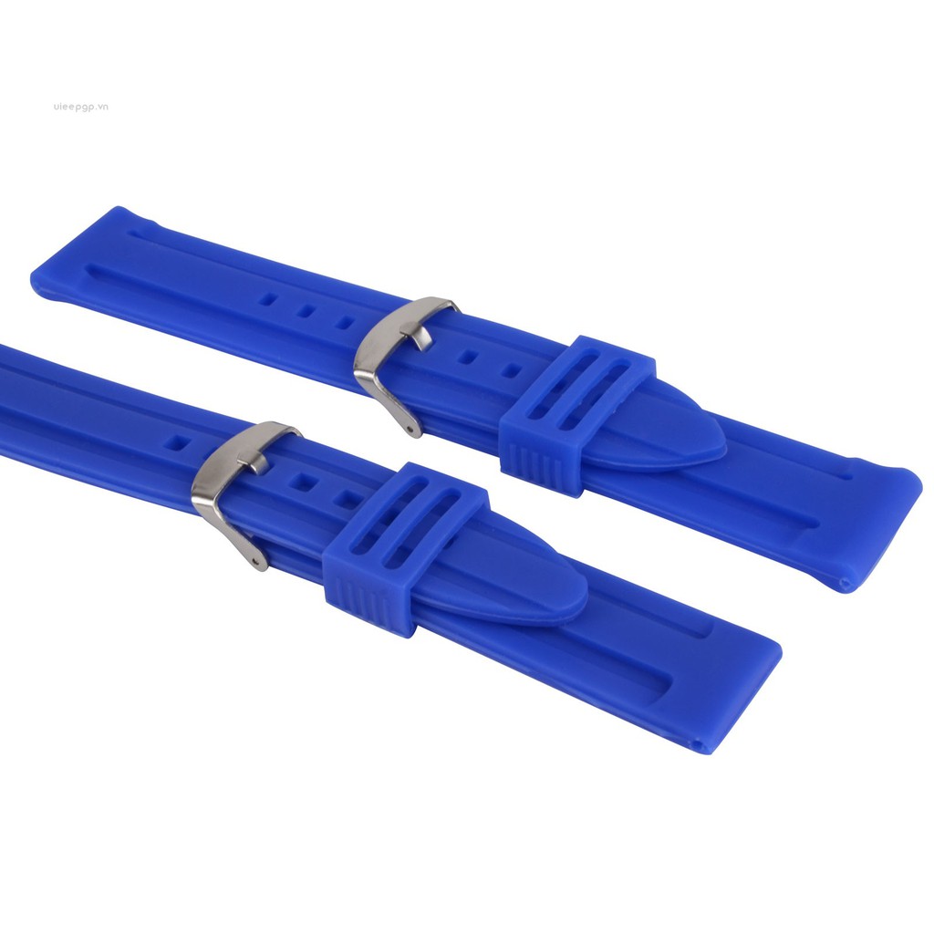 Dây đeo silicon cho đồng hồ thể thao Uieepgp 20 / 22 / 24mm có 4 màu tùy chọn