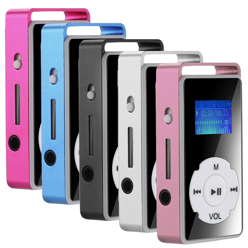 Máy nghe nhạc mini MP3 màn hình LCD tiện dụng