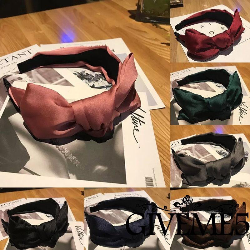 Khăn đeo đầu họa tiết sọc thời trang nữ