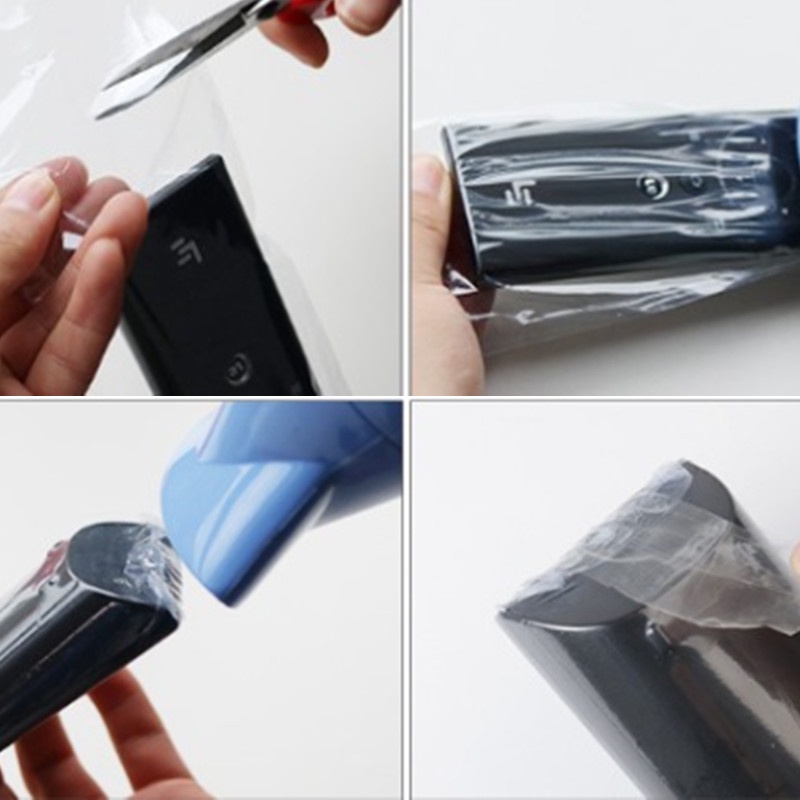 Bộ 10 Túi Co Nhiệt Trong Suốt Chống Nước Chống Bụi Bảo Vệ Cho Điều Khiển TV Box Ốp