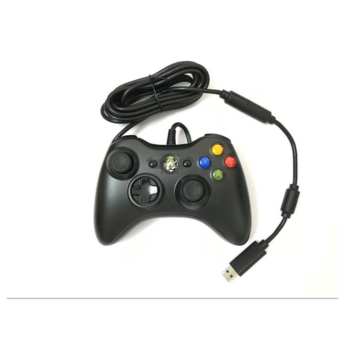 Tay cầm Chơi Game Xbox 360 có dây full box - Tay cầm chơi game PC, Laptop cực tối ưu, chơi full skill FO4, FO3 | WebRaoVat - webraovat.net.vn