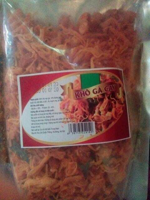 500gram Khô gà lá chanh