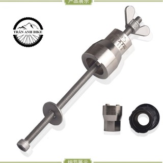 Vam tháo lắp ốc sao trục giữa cốt rỗng xe đạp