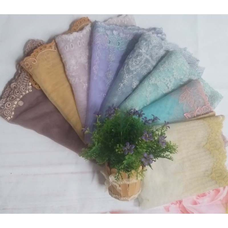 Ren thêu chân von lưới , size từ 14cm đến 19cm