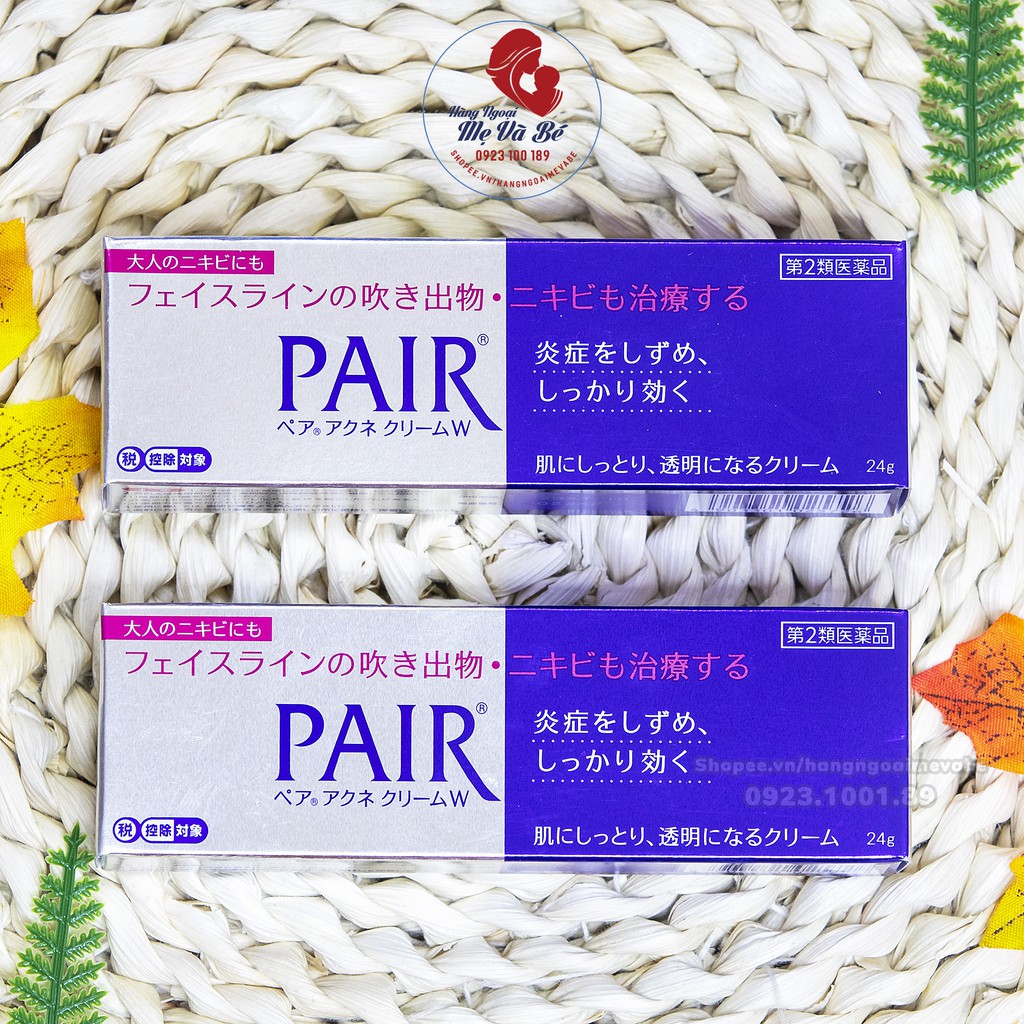 Kem mụn Pair Acne W Cream 24gr Nhật Bản