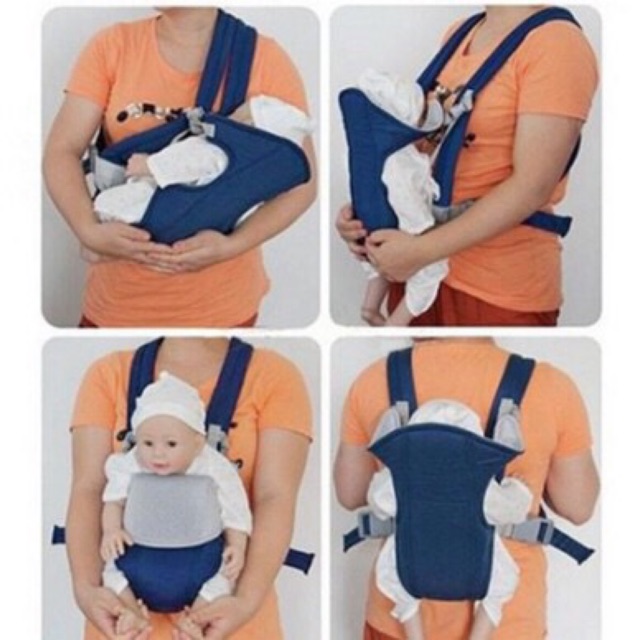Địu 4 tư thế cho bé yêu