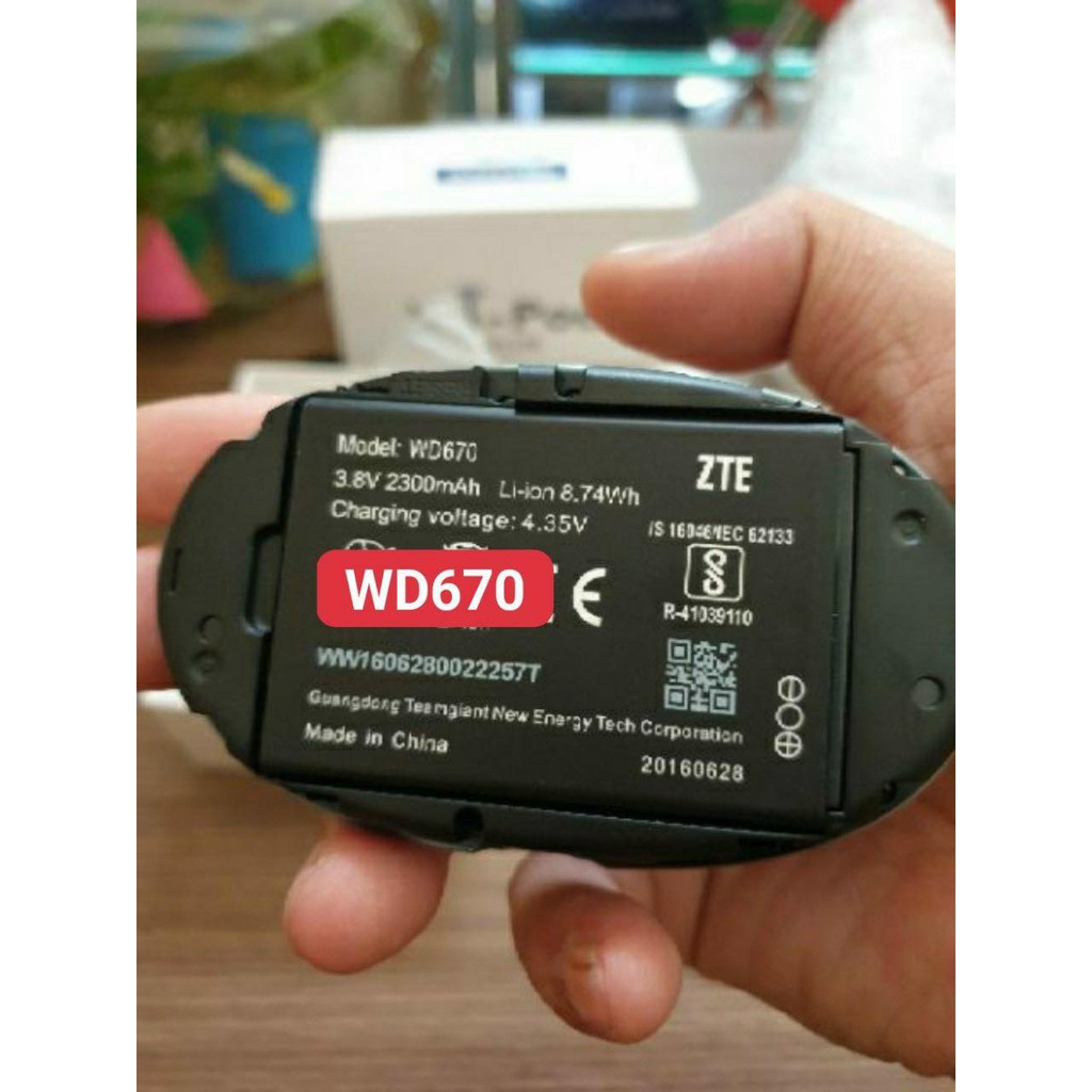 Pin thay thế cho phát wifi ZTE WD 670 Wipod chính hãng pin chuẩn