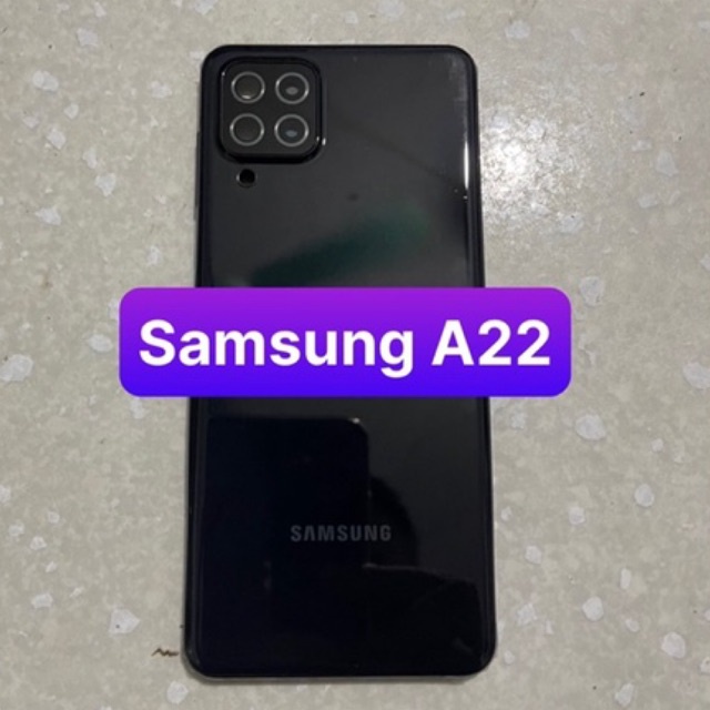 Bộ vỏ samsung A22 / 4G zin bóc máy