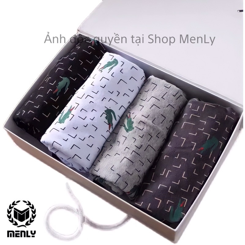 Quần sịp nam La_cos_te, quần lót đùi nam cao cấp đủ size M L XL 2XL
