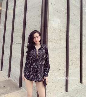 Áo Sơ mi họa tiết 3D