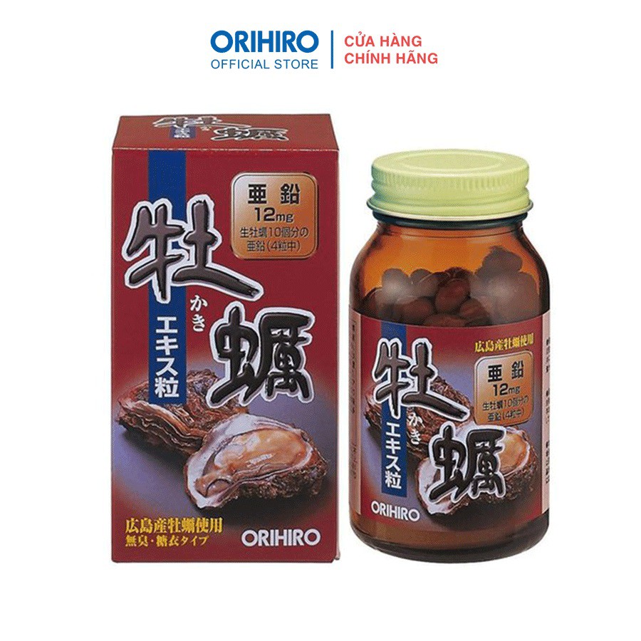 Viên uống tinh chất hàu tươi tăng cường sinh lý Orihiro 120 viên | Thế Giới Skin Care