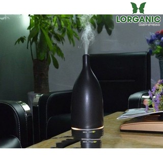(TẶNG 2 CHAI TINH DẦU SA CHANH + CAM) Máy khuếch tán tinh dầu bằng gốm đen FX2014