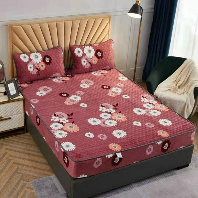 Ga nỉ nhung hoạ tiết trần nhập khẩu cao cấp