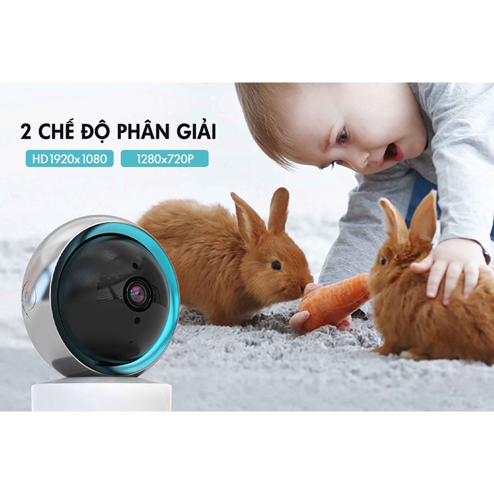 Camera  IP Wifi Mini YCC365 5G bản nâng cấp mới 2023 Chức năng 12 in 1 kết nối không dây với điện thoại lắp đặt dễ dàng