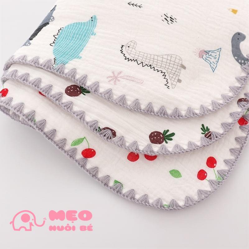 Gối xô nhăn 10 lớp sợi tre cho bé xuất khẩu