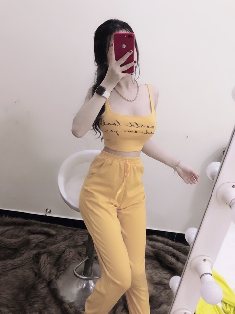 [Mã FATHANG5 giảm 10K đơn 50K] Set Thể Thao Ký Đôi Áo Cổ U Siêu Tone Dáng(Hình Thật Sp) | BigBuy360 - bigbuy360.vn