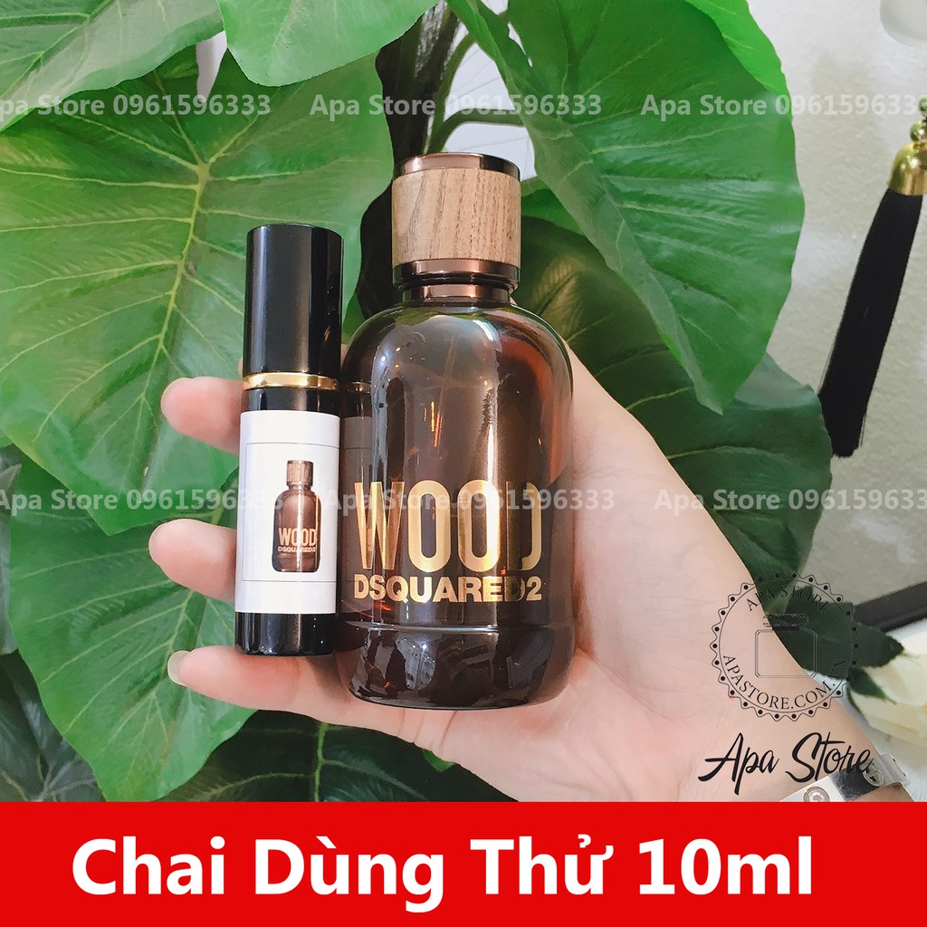 Nước Hoa Nam Dsquared2 Wood For Him Chai 10ml