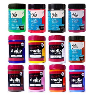 Combo 6 Màu vẽ Acrylic sơn acrylic siêu bền chống nước 300ml