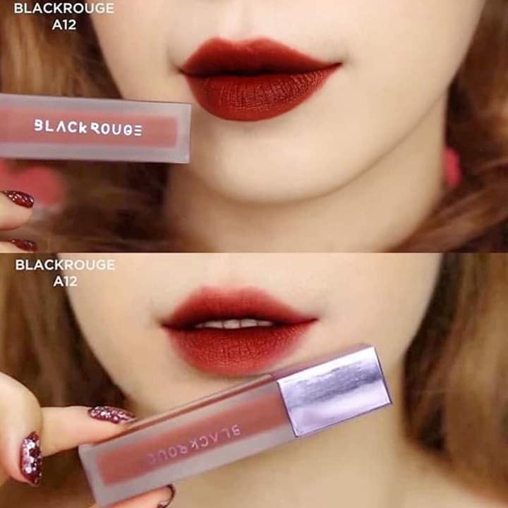 Son Black Rouge A12 Màu Đỏ Nâu Gạch