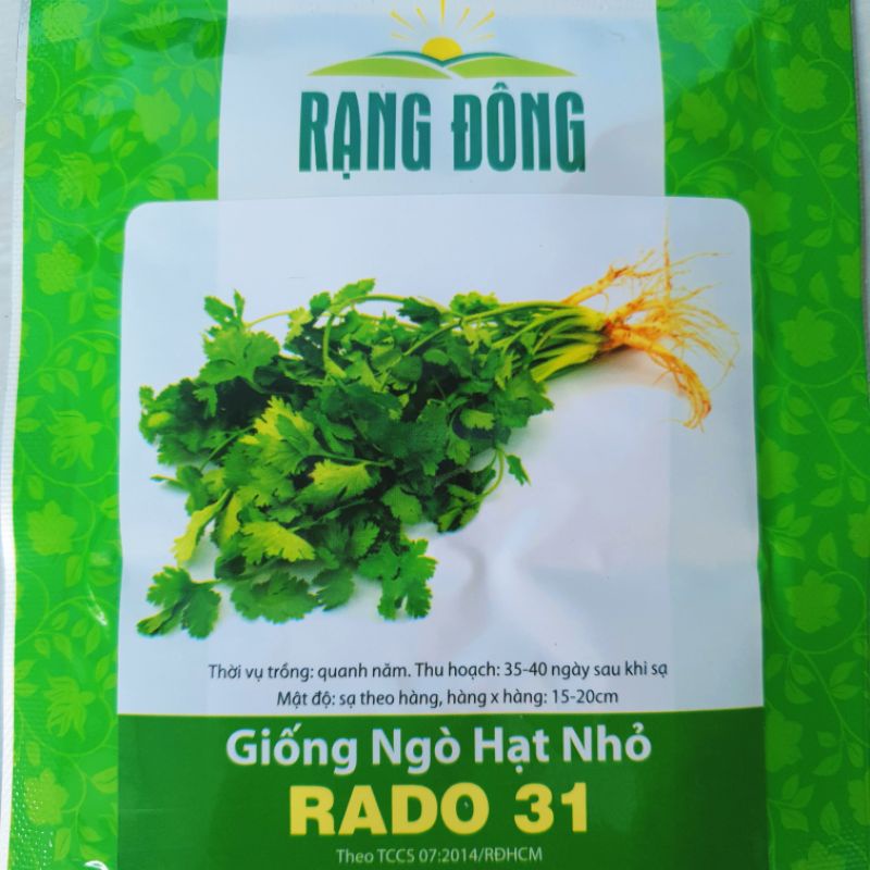 Hạt giống ngò hạt nhỏ ( ngò rí) 20g