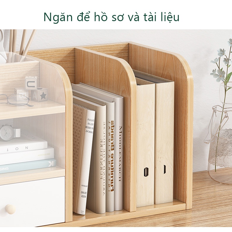 Kệ sách để bàn lưu trữ đa năng phong cách Nordic thương hiệu IGA - GP176